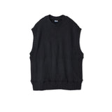 THE SUNNY / SILK COTTON KNIT VEST