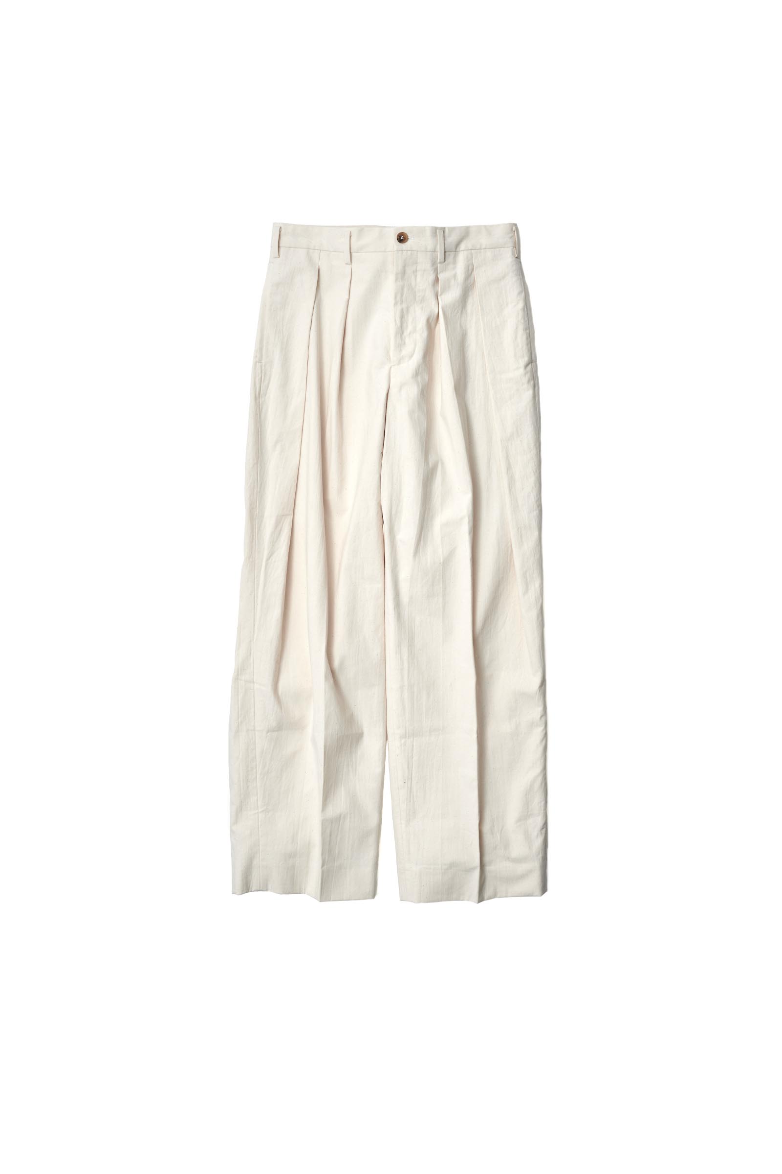 POLYPLOID / WIDE TAPERED PANTS A