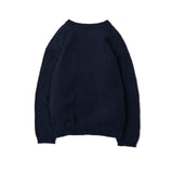 YOKE / INTARSIA CREWNECK SWEATER