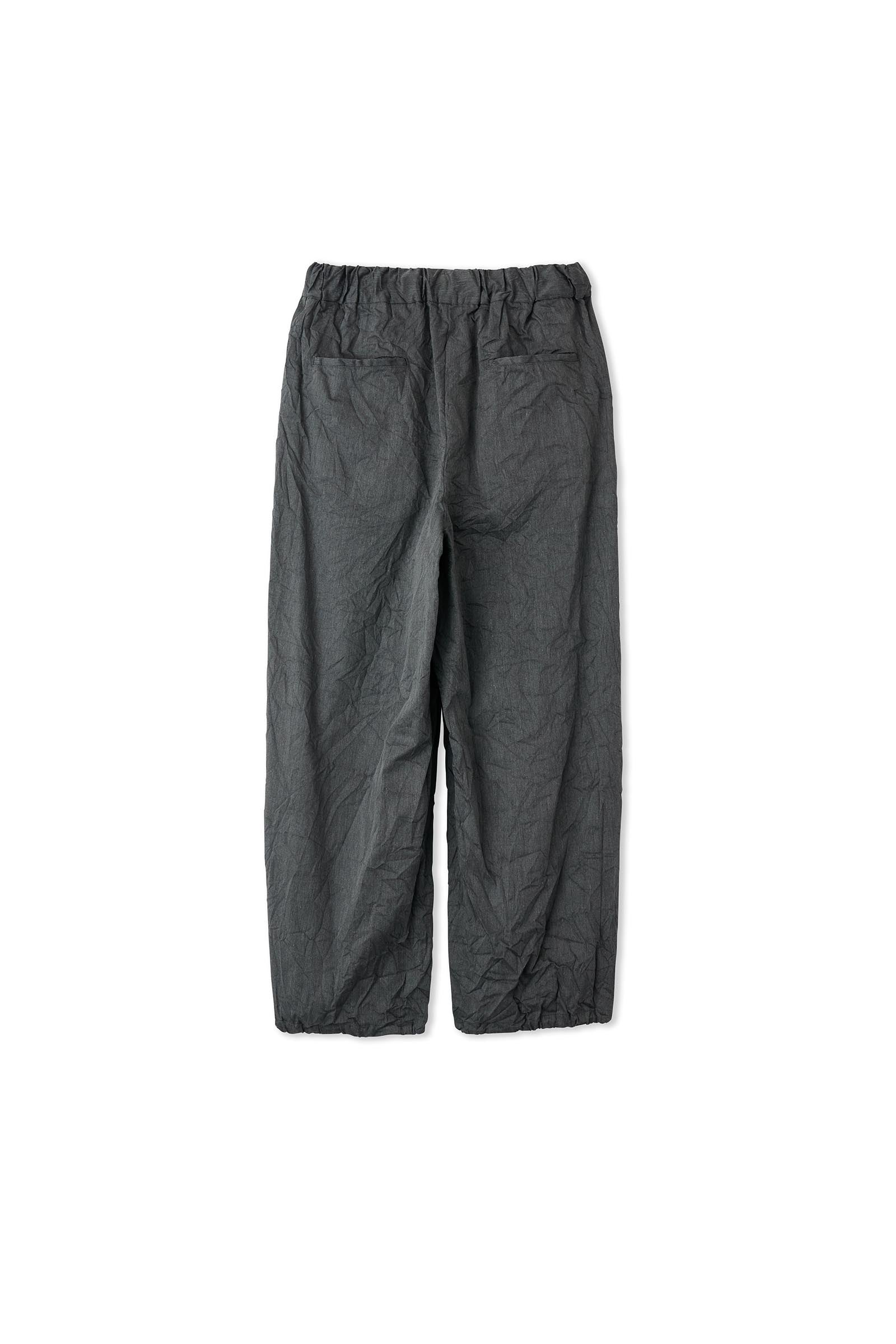 DIGAWEL / Wide lounge pants (crease finish)