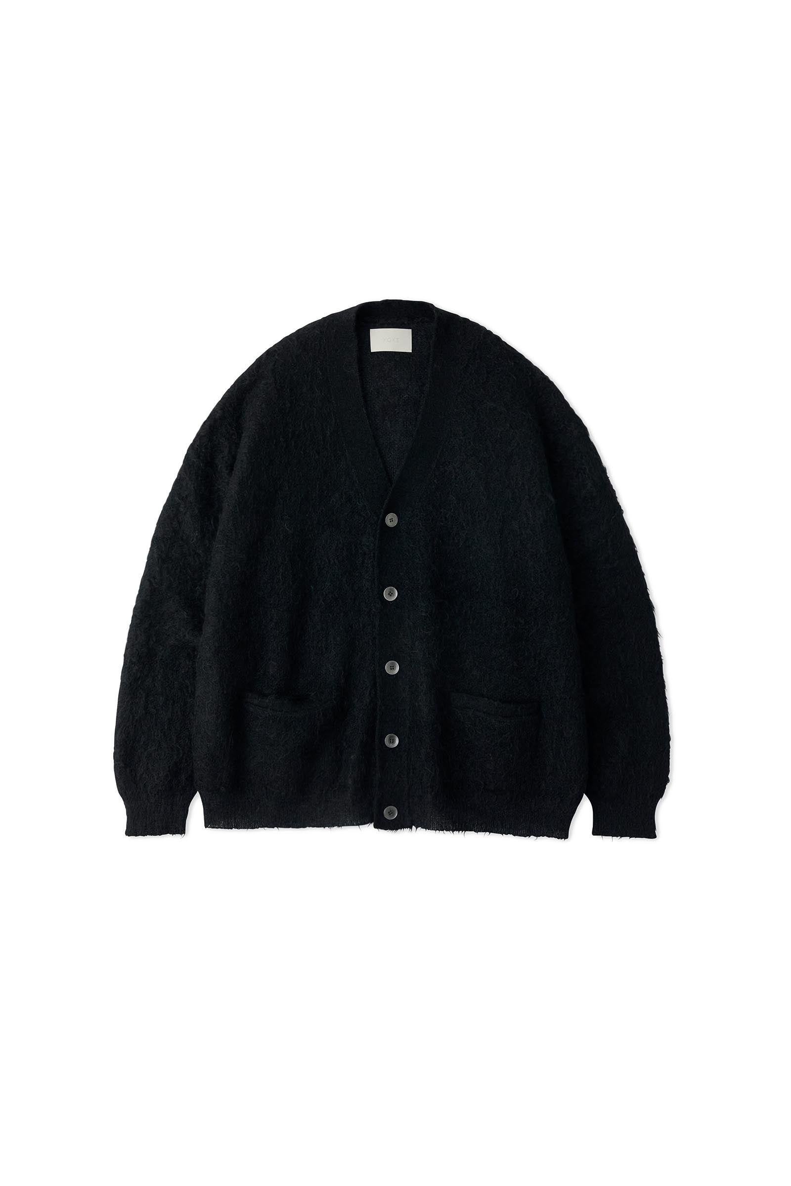 YOKE / BRUSHED MOHAIR CARDIGAN – carol ONLINE STORE