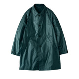 YOKE / LEATHER-LIKE CAR COAT