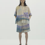 YOKE / LANDSCAPE PRINTED EASY SHORTS