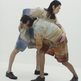 YOKE / LANDSCAPE PRINTED EASY SHORTS
