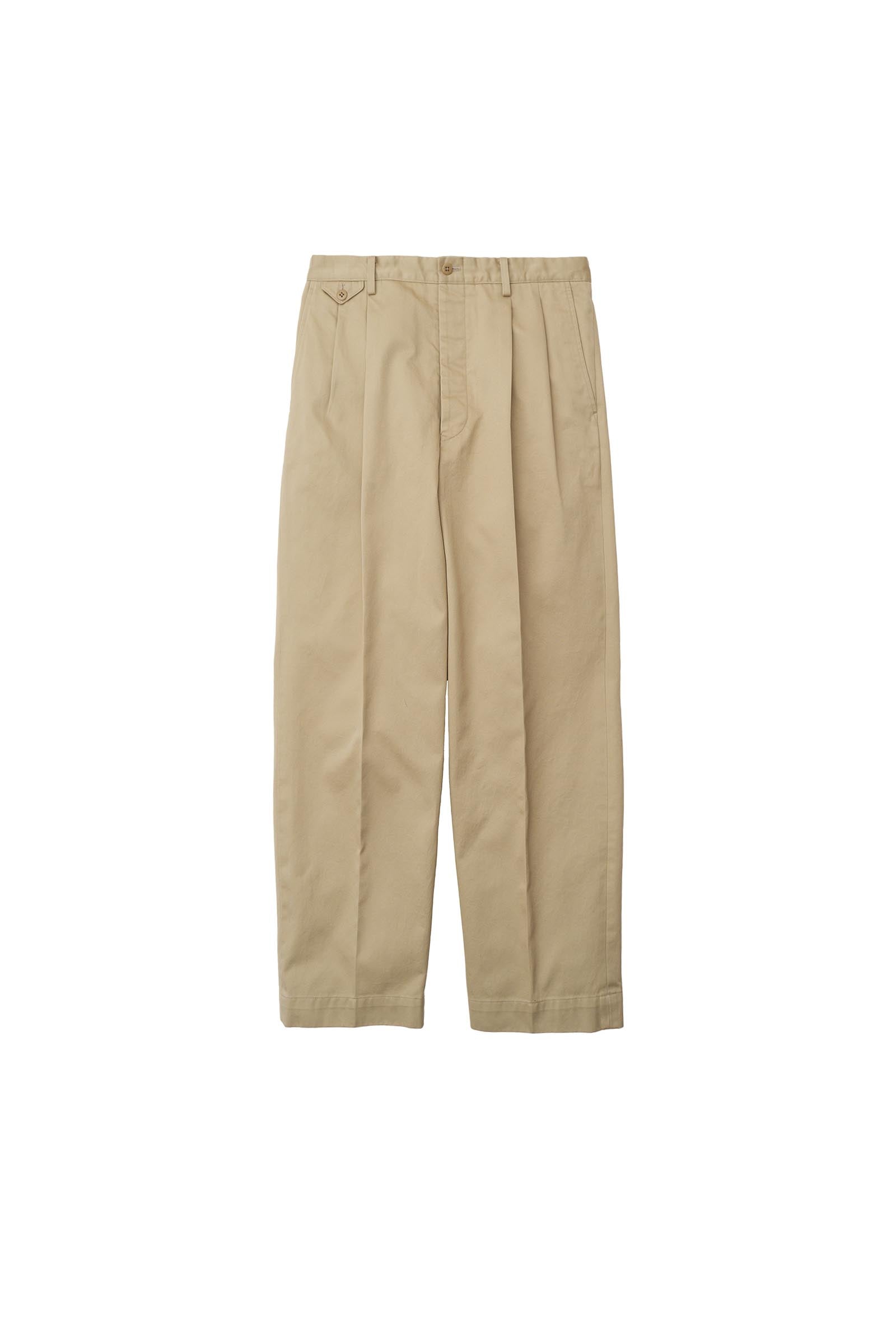 HERILL / Organic chino Slacks – carol ONLINE STORE