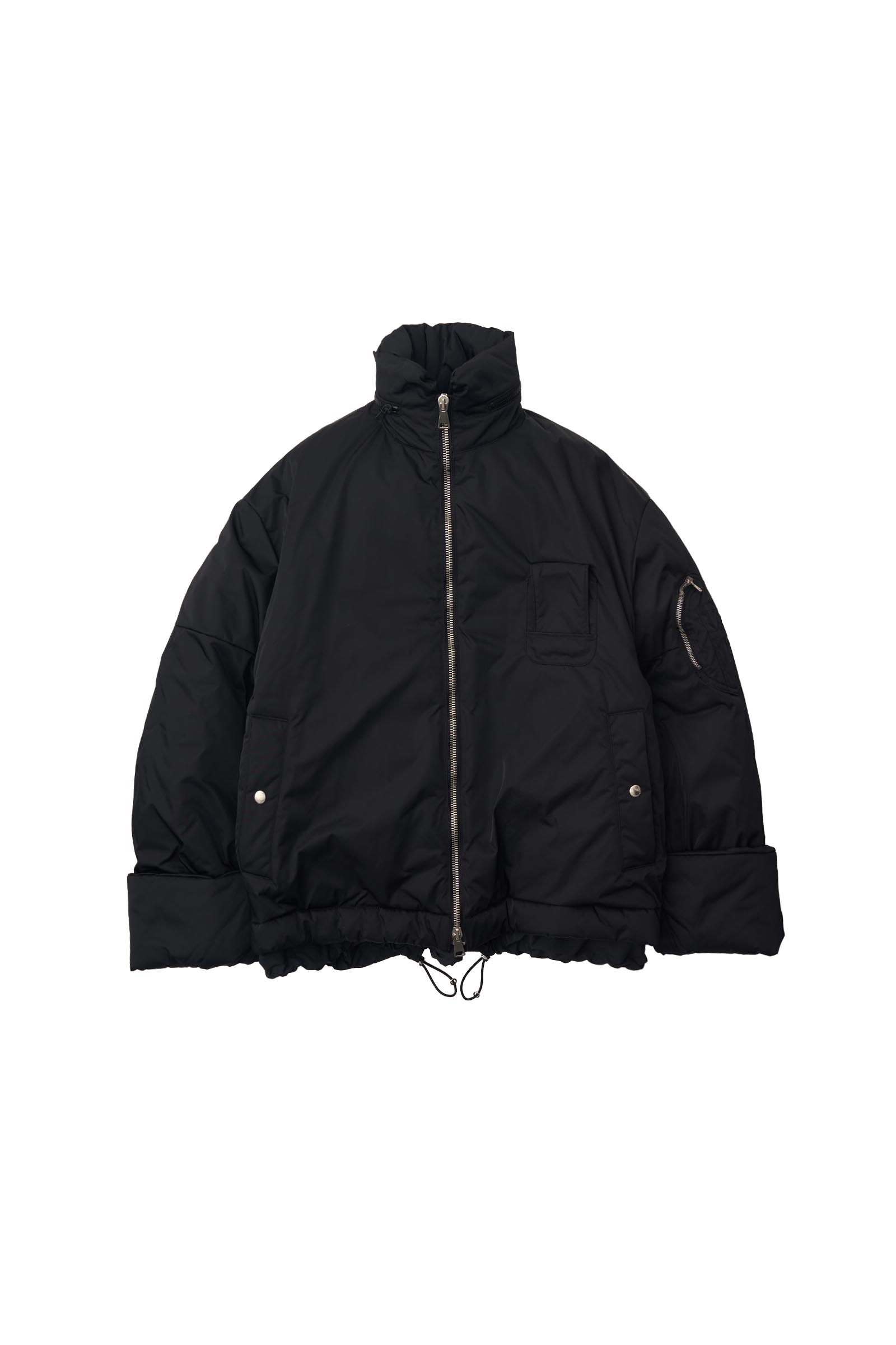 PHOTOCOPIEU Padded Flight Jacket ブラック PHOTOCOPIEU Padded Flight Jacket ブラック - メルカリ