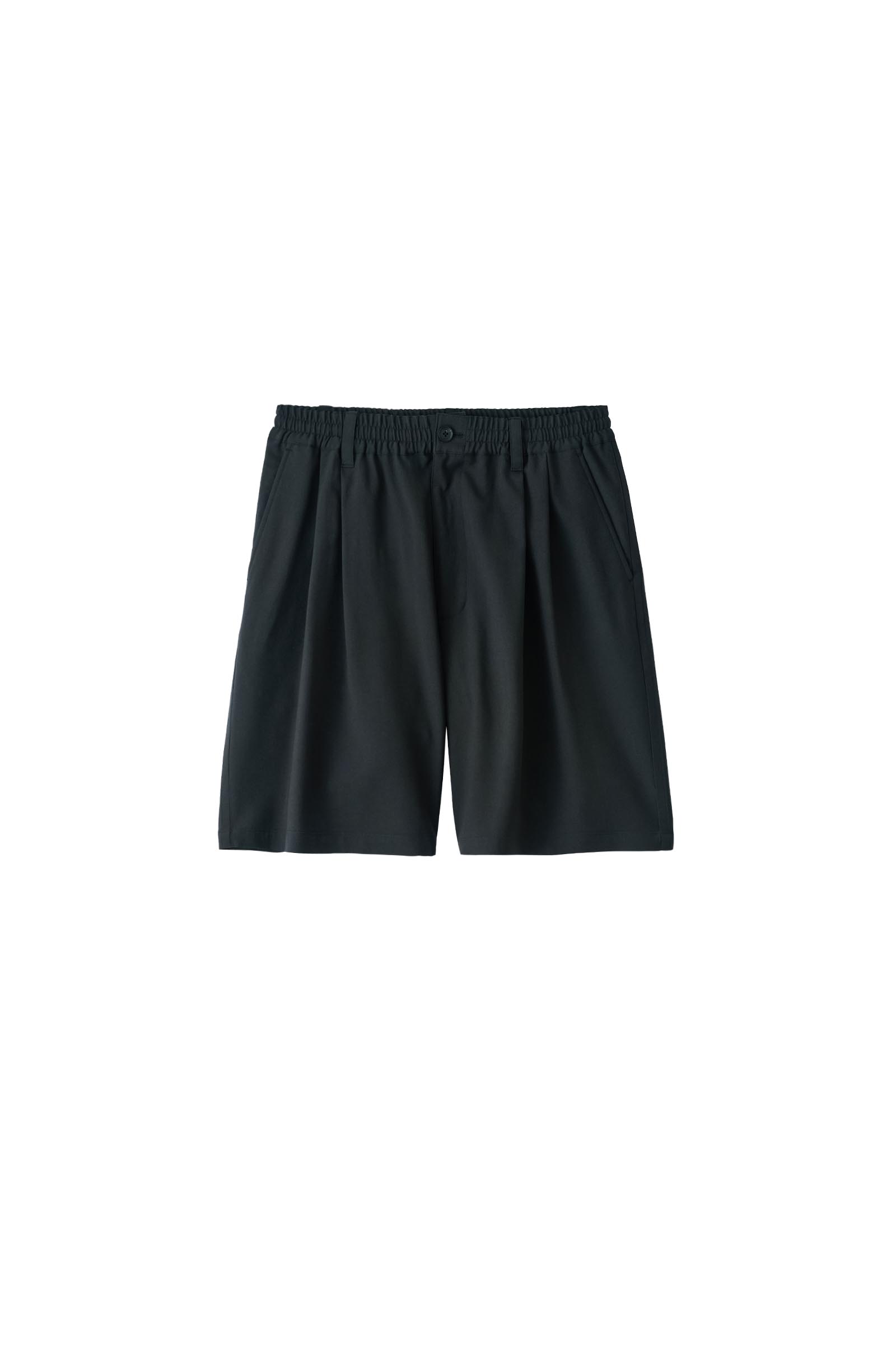 YOKE / Wool Washer Tropical 2Pleated Easy Shorts – carol ONLINE STORE