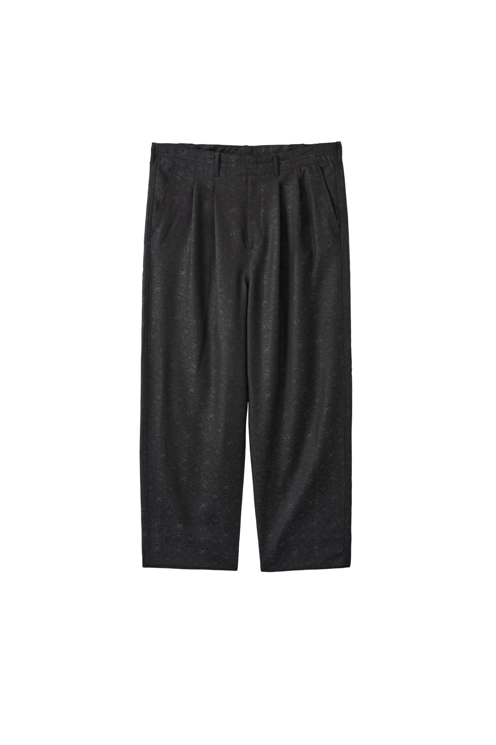 nonnotte / 2-Tuck Draw Cord Wide Trousers – carol ONLINE STORE