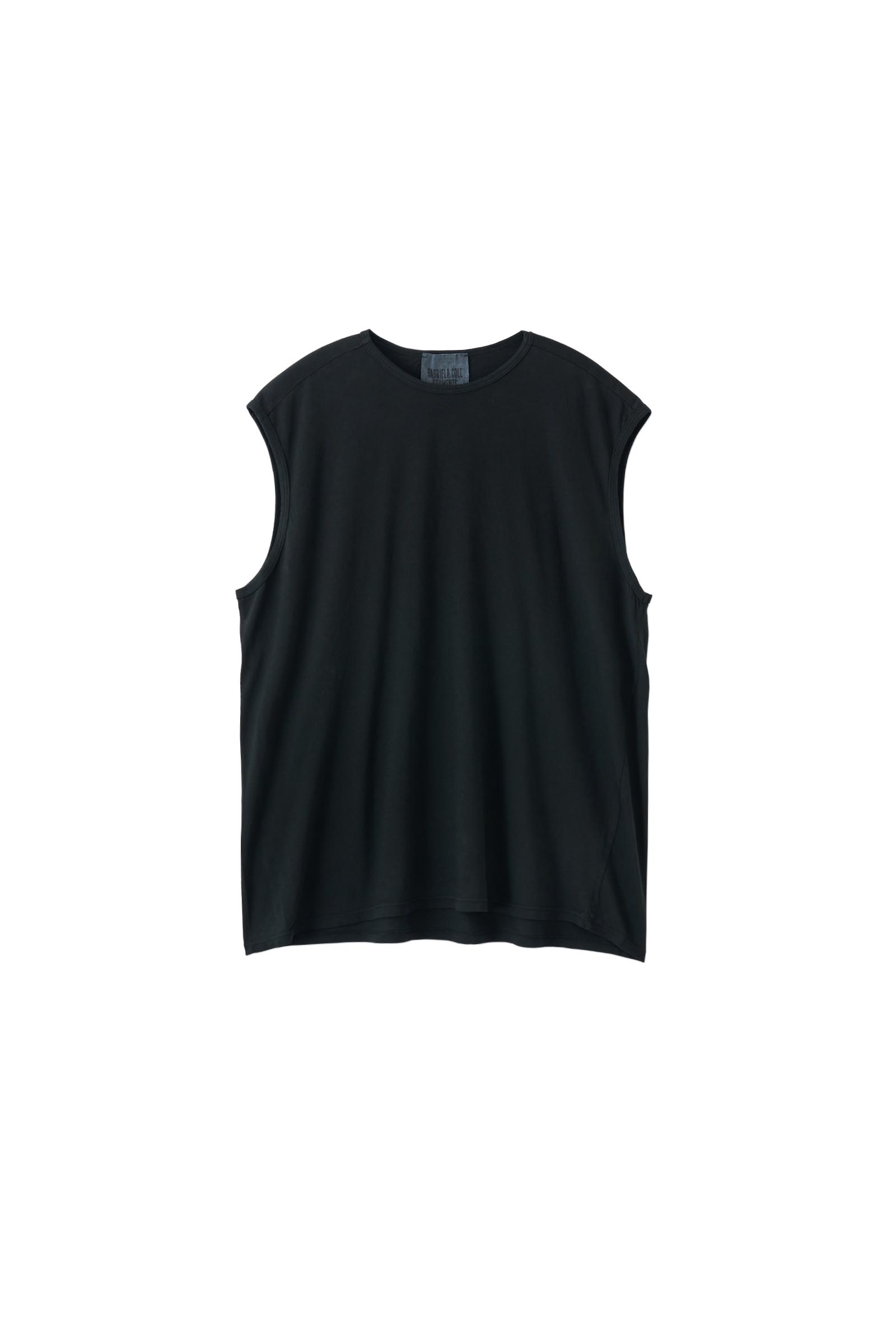 GABRIELA COLL GARMENTS / ORGANIC COTTON SLEEVELESS T-SHIRT – carol