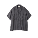 YOKE / CUPRO OPEN COLLAR SHIRT