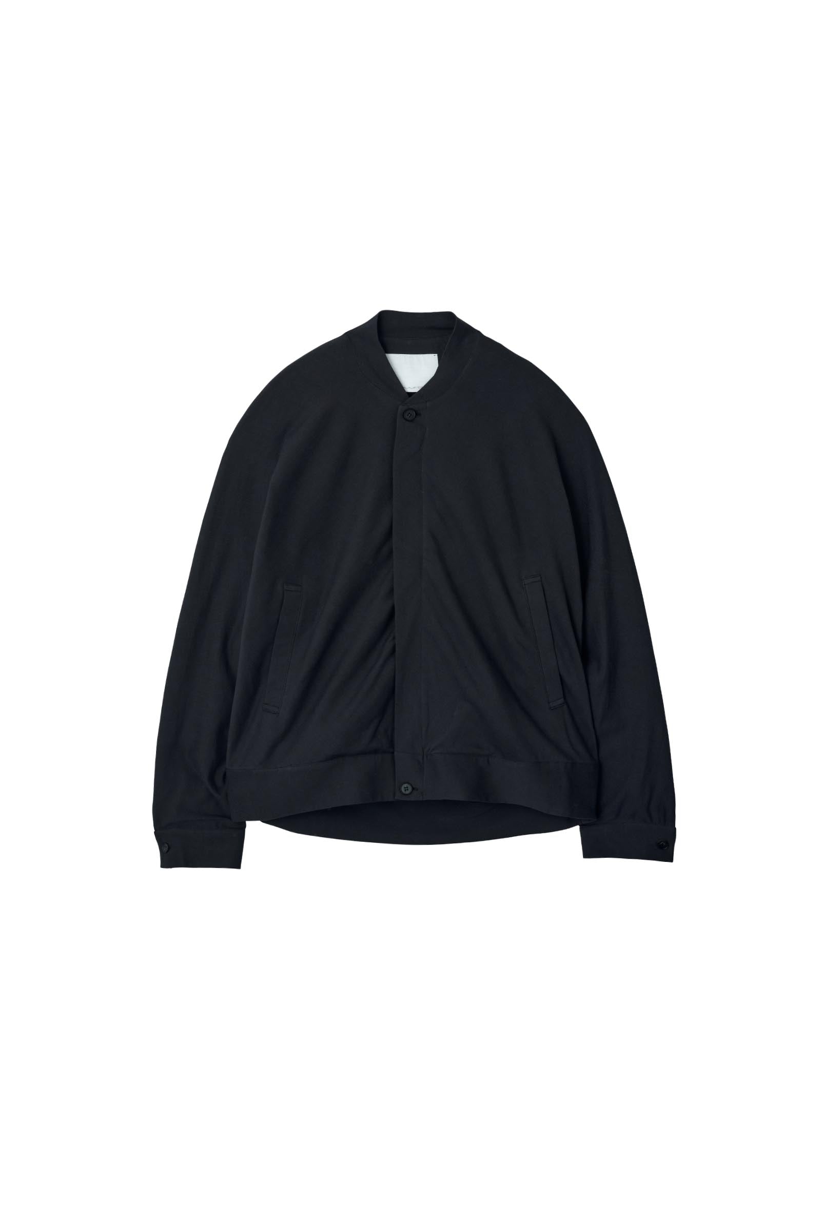 nonnotte / Draping Bias Sleeve Zip Up Blouson – carol ONLINE STORE