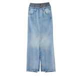 Maison Margiela / 'Anonimity Of The Lining' Denim Maxi Skirt