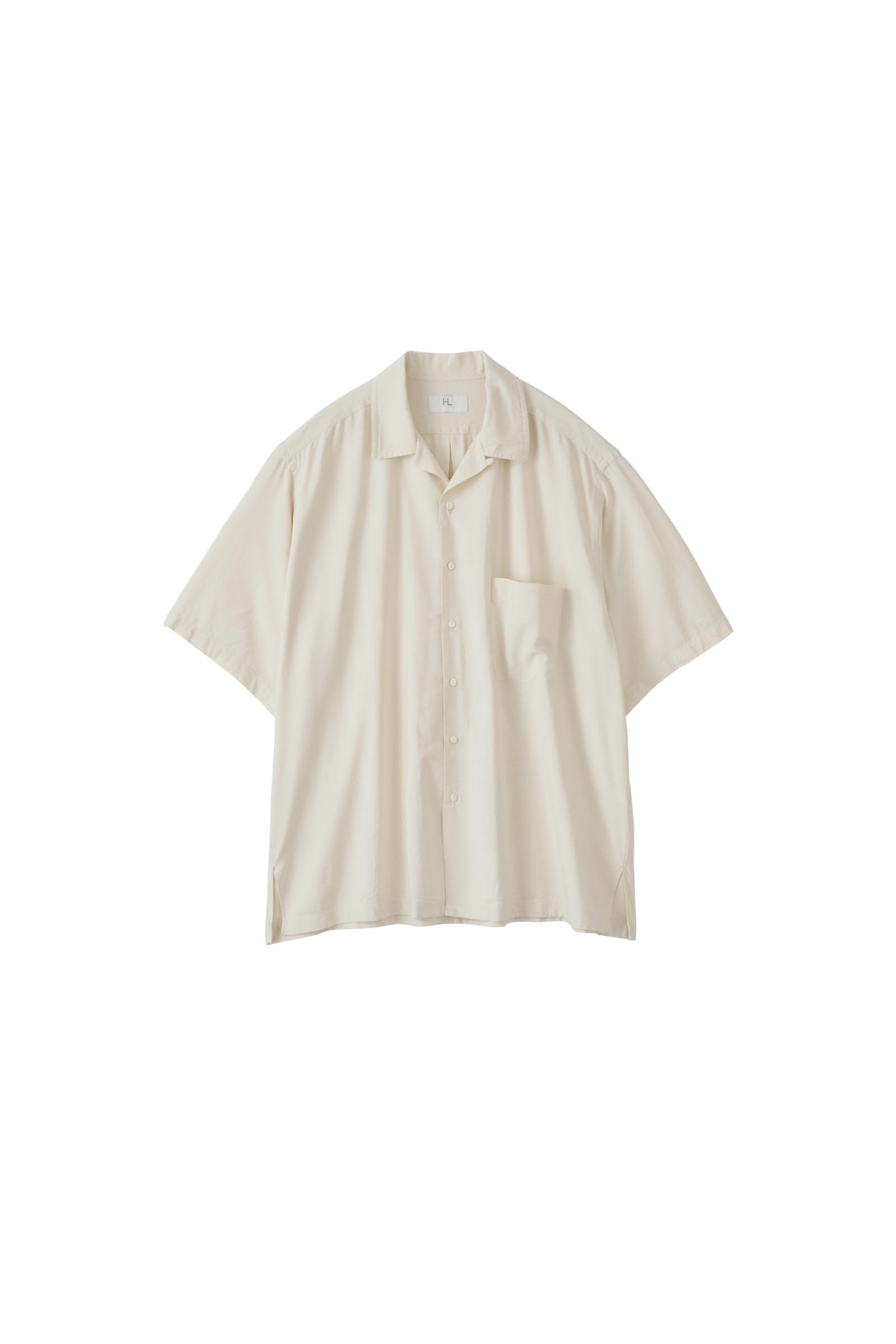 HERILL / Silk cotton nep Opencollar shirts – carol ONLINE STORE