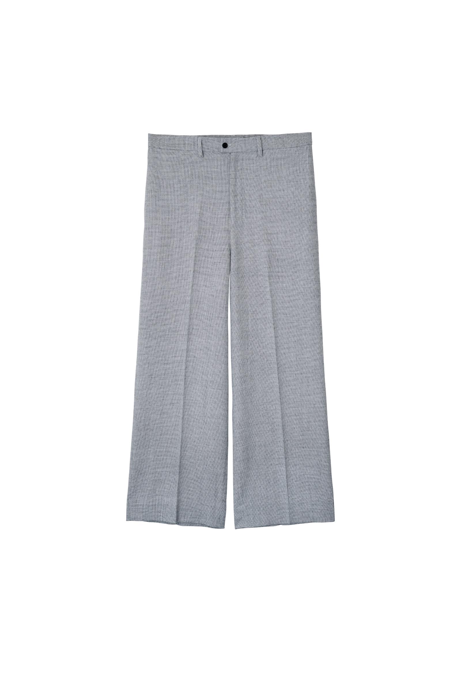 nonnotte / Draw Cord Wide Straight Trousers – carol ONLINE STORE