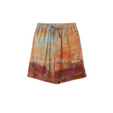 YOKE / LANDSCAPE PRINTED EASY SHORTS
