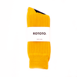 ROTOTO / COTTON WAFFLE SOCKS