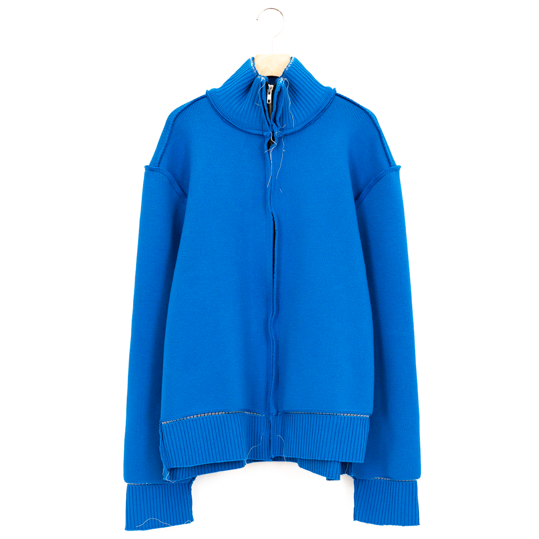 camiel fortgens RIB ZIP-UP BLUE camiel fortgens RIB ZIP-UP BLUE