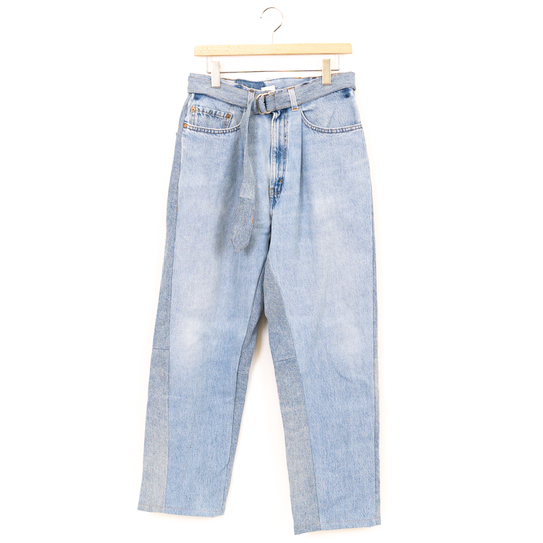 SEEALL / RECONSTRUCTED BELTED BUGGY PANTS – carol ONLINE STORE