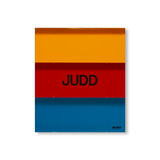 book / JUDD by Donald Judd
