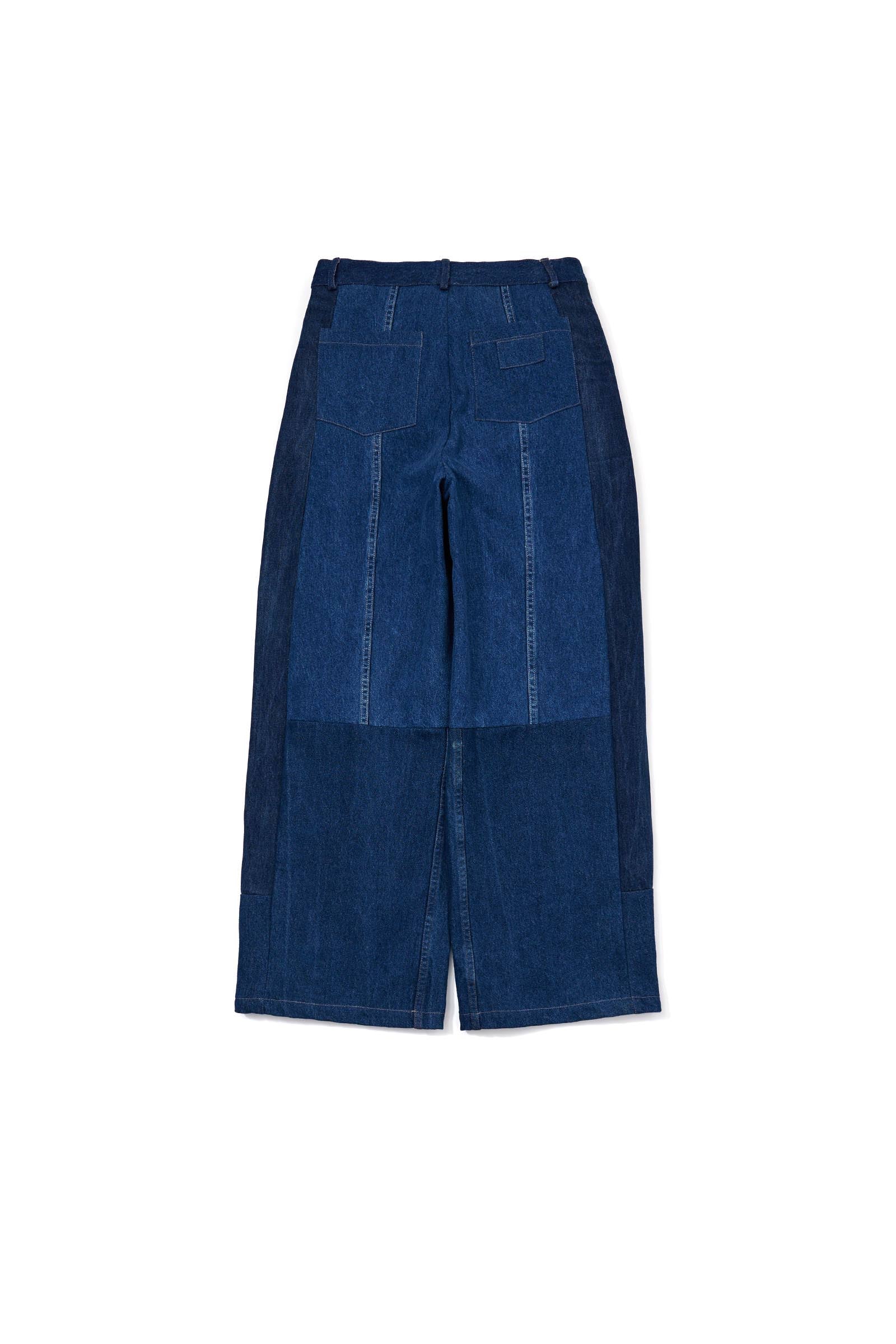 SEEALL / RECONSTRUCTED BOOTS CUT BUGGY PANTS