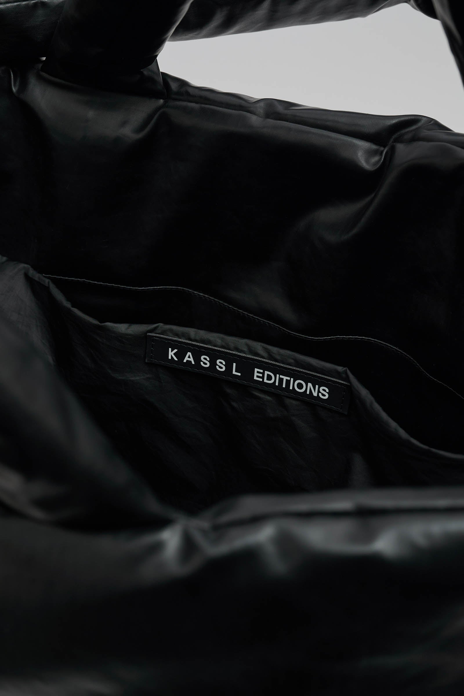 KASSL EDITIONS / Pillow Large oil black