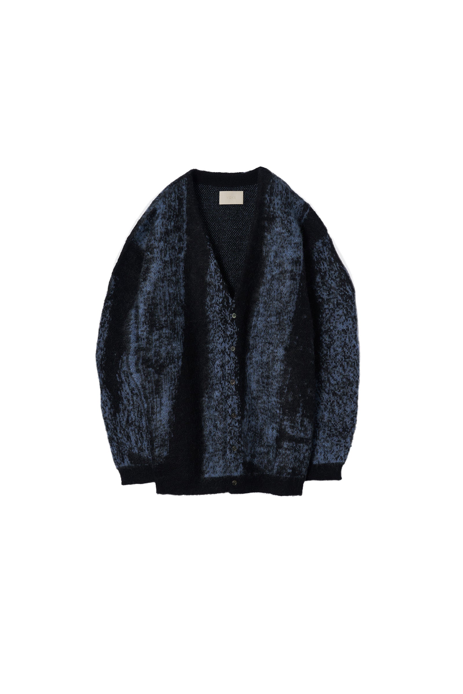 YOKE / JACQUARD MOHAIR CARDIGAN – carol ONLINE STORE