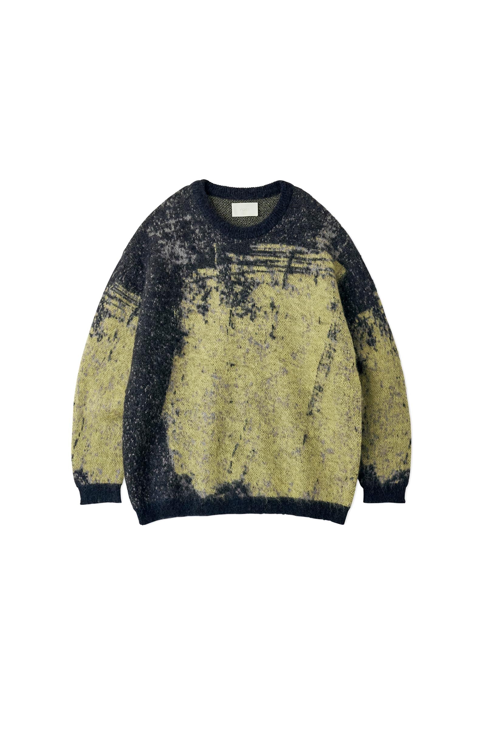 YOKE / JACQUARD MOHAIR SWEATER – carol ONLINE STORE