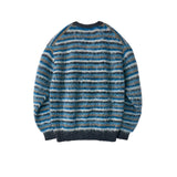 YOKE / MOHAIR BORDER SWEATER