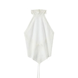 FETICO / SHEER HALTER TOP