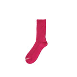 ROTOTO / WASHI & RECYCLED COTTON RIB CREW SOCKS