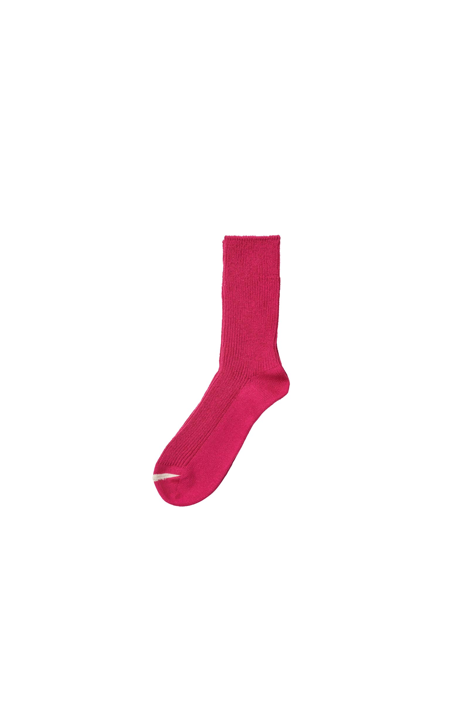 ROTOTO / WASHI & RECYCLED COTTON RIB CREW SOCKS