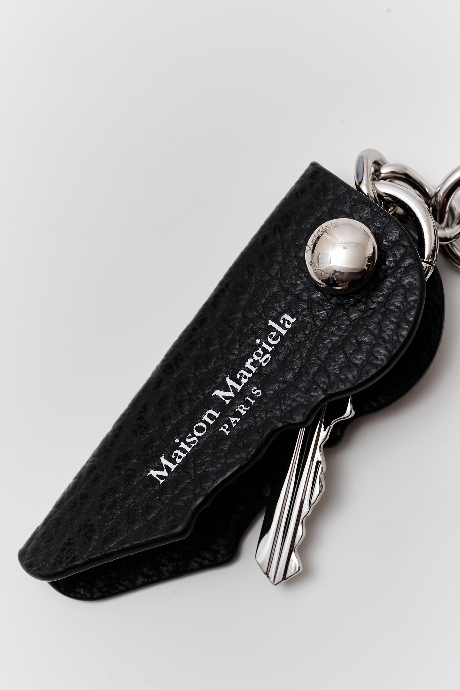 Maison Margiela / Logo leather key ring