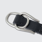 YOKE / Double Buckel Leather Belt