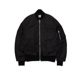 YOKE / Connected Rib Knit Flight Jacket