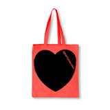 book / APARTAMENTO HEART TOTE BAG (HOT CORAL)