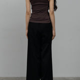 determ; / Collagen Ribbed Tank Top