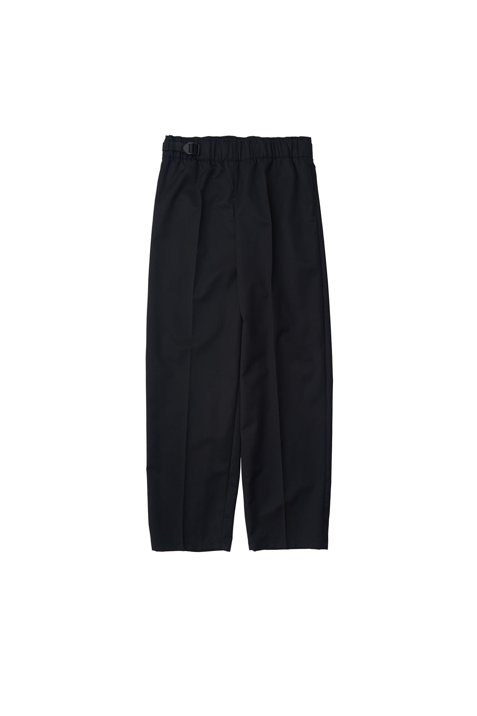 REVERBERATE BELTED TROUSERS TYPE-1 BLACK