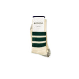 ROTOTO / COARSE RIBBED OLDSCHOOL SOCKS
