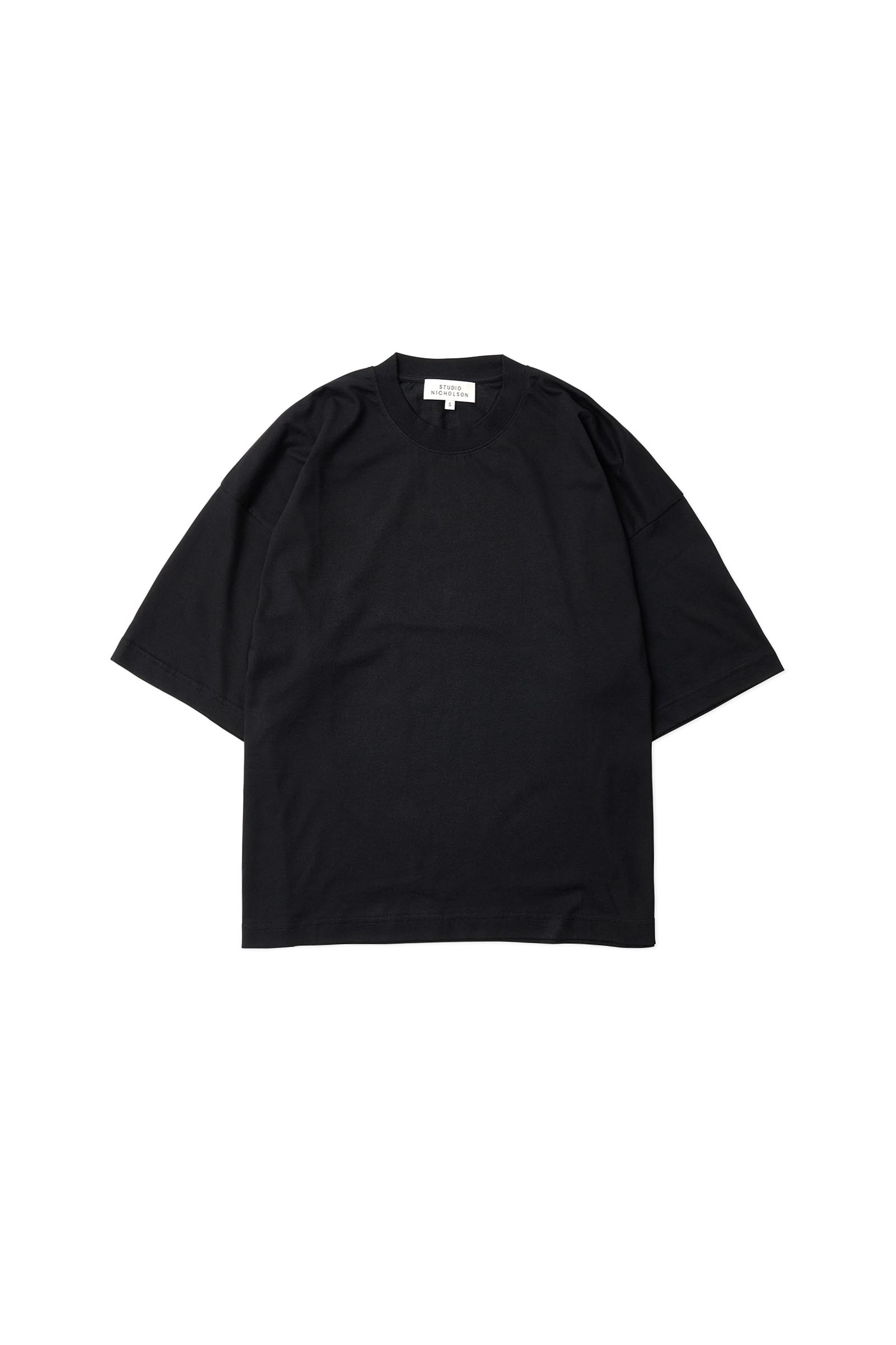 STUDIO NICHOLSON / BRANDED SHORT SLEEVE T SHIRT