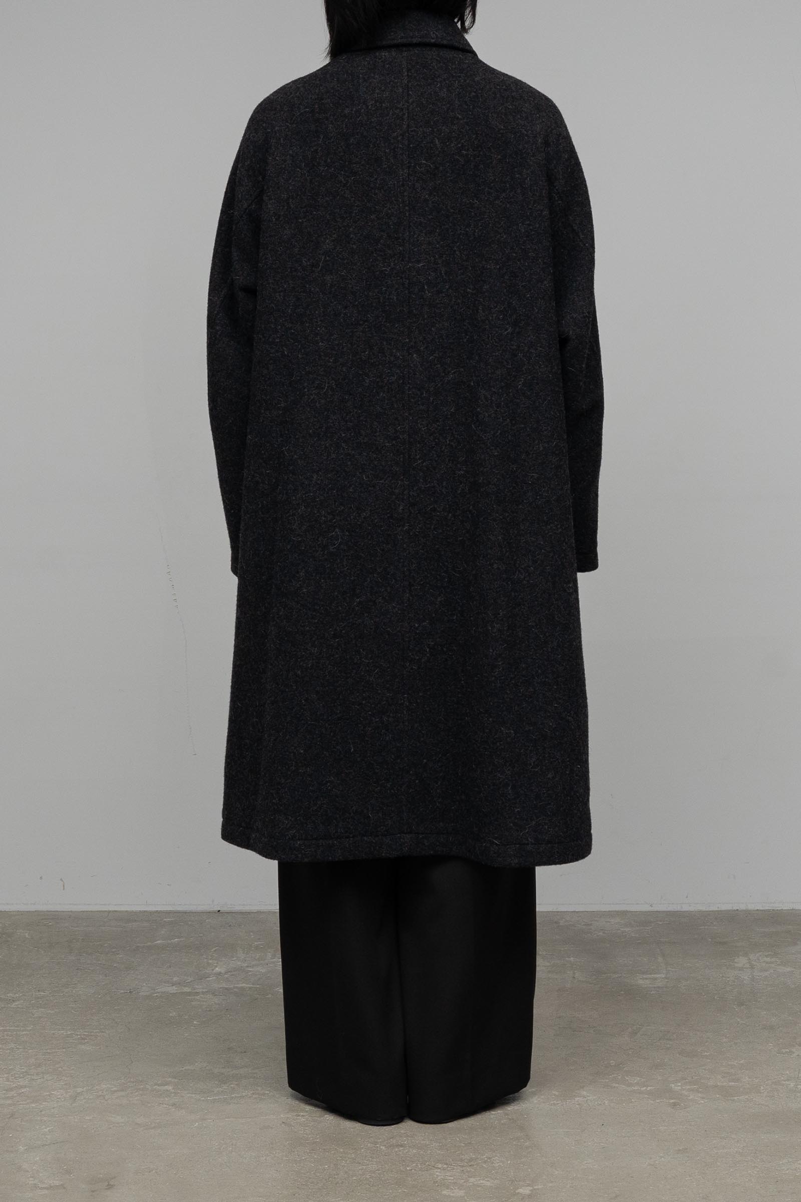 POLYPLOID STAND COLLAR COAT 末永く TYPE-B