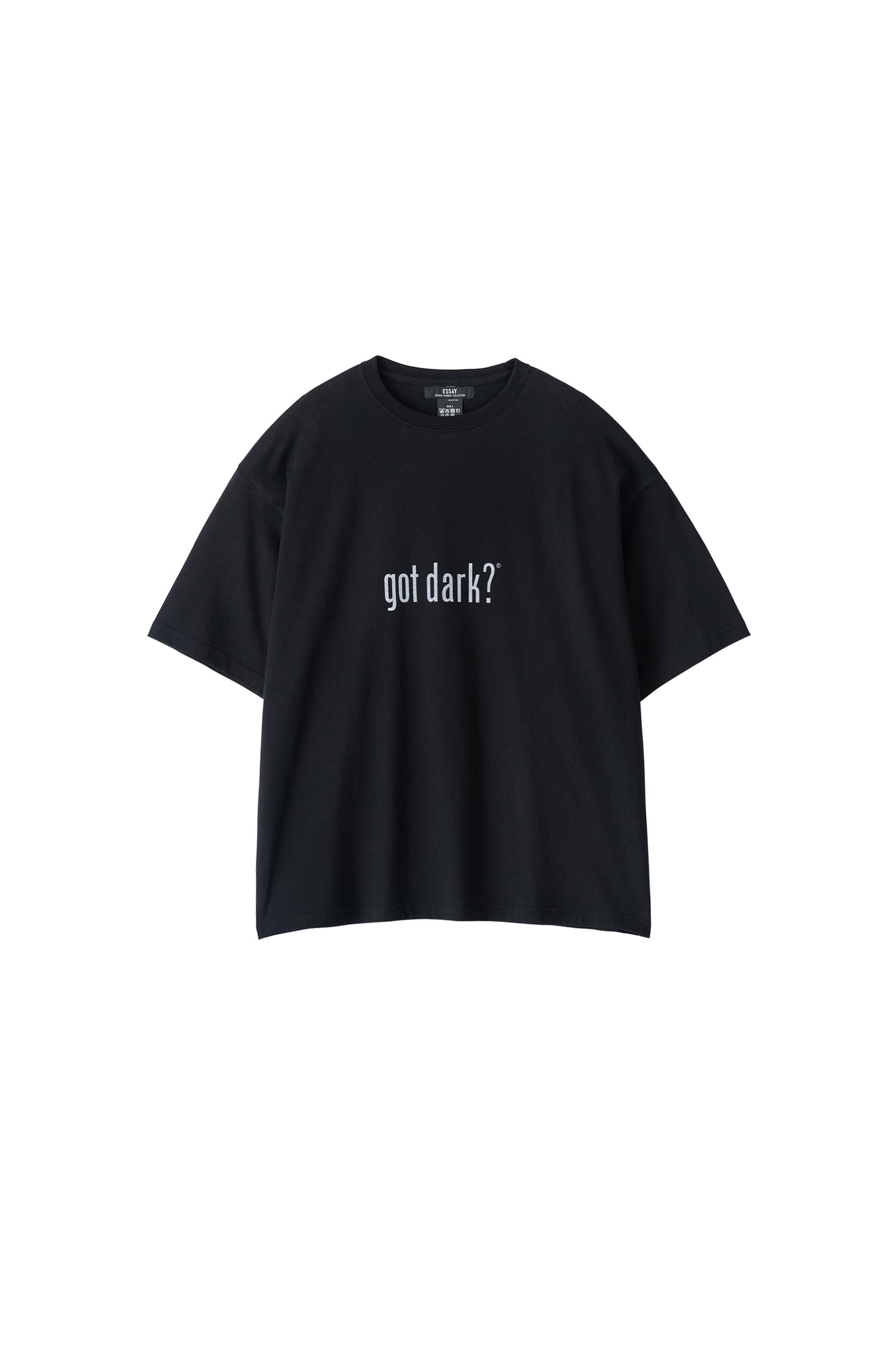 ESSAY / OVERSIZED DROP SHOULDER T-SHIRT – carol ONLINE STORE