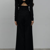 determ; / Collagen Twisted Back Bodysuit