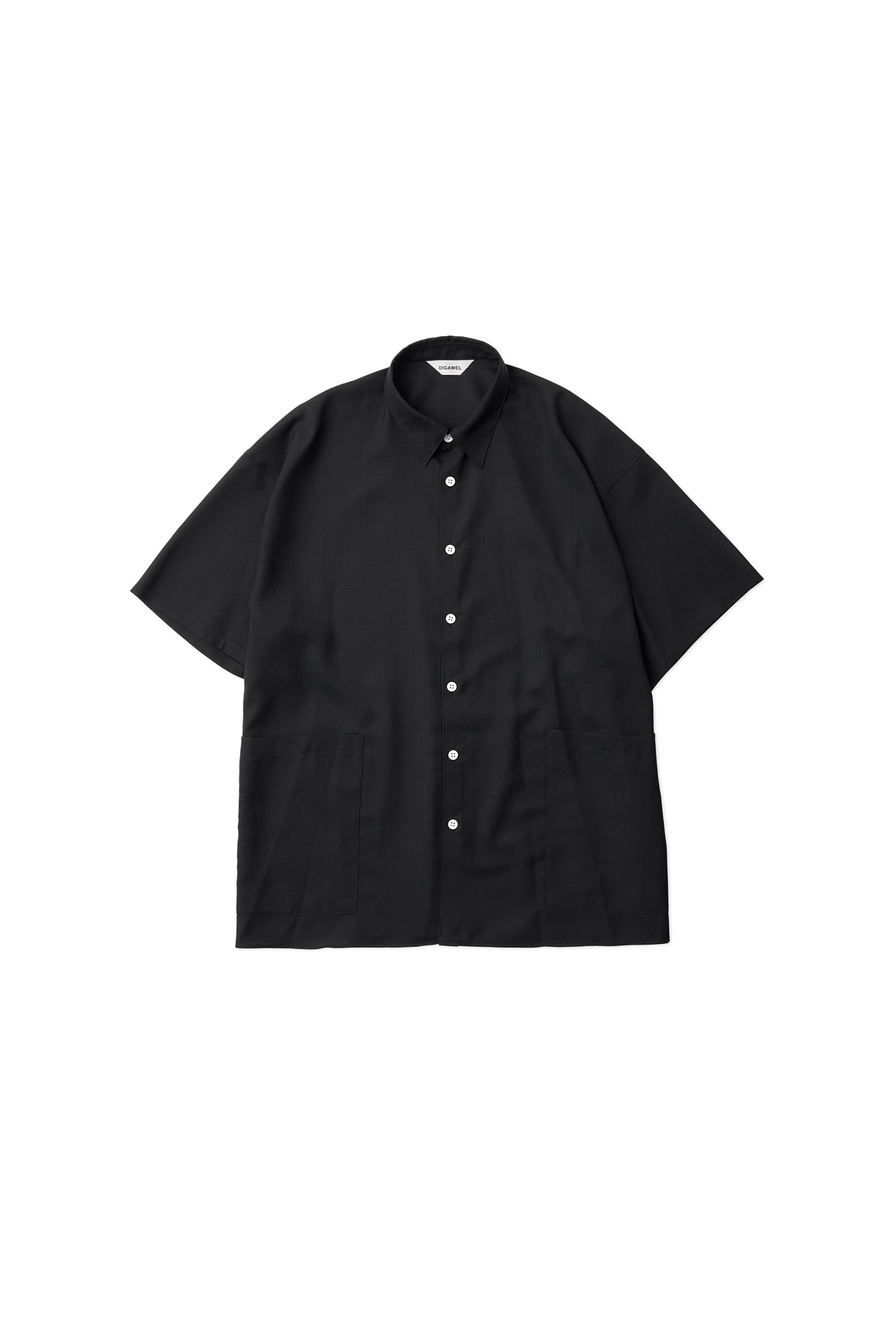 DIGAWEL / Side pocket S/S shirt