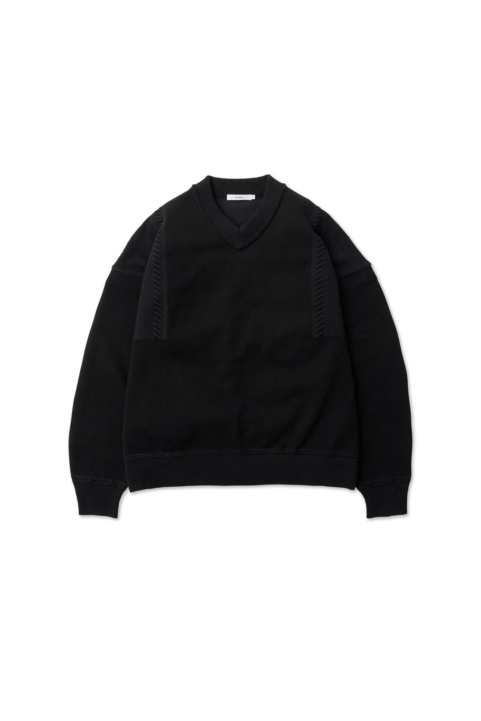 nänäkö様　Fluffy V-neck Knit ブラック nänäkö様Fluffy V-neck Knit ブラック