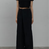 determ; / Collagen Cropped Tee