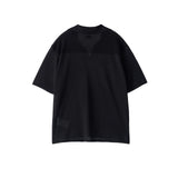 YOKE / Washi Polyester Knit Sheer Skipper Shirt
