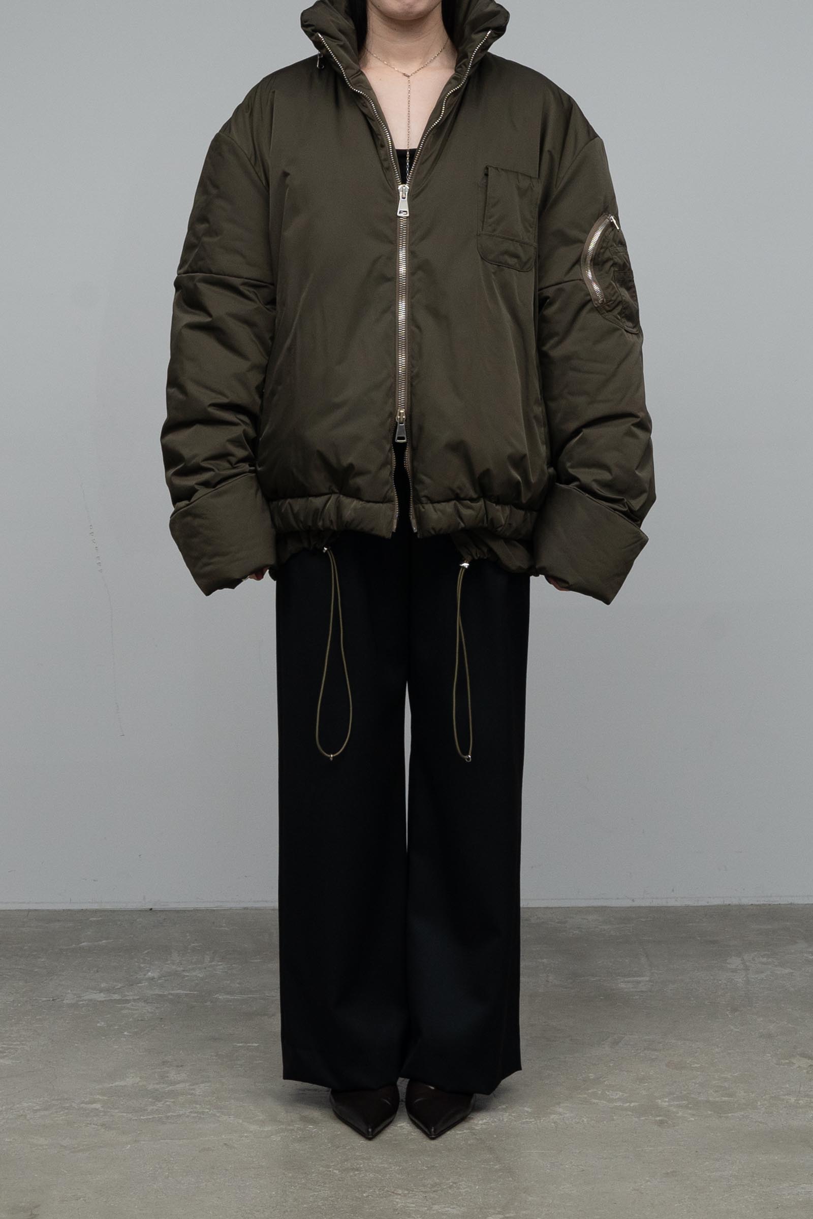 PHOTOCOPIEU Padded Flight Jacket ブラック