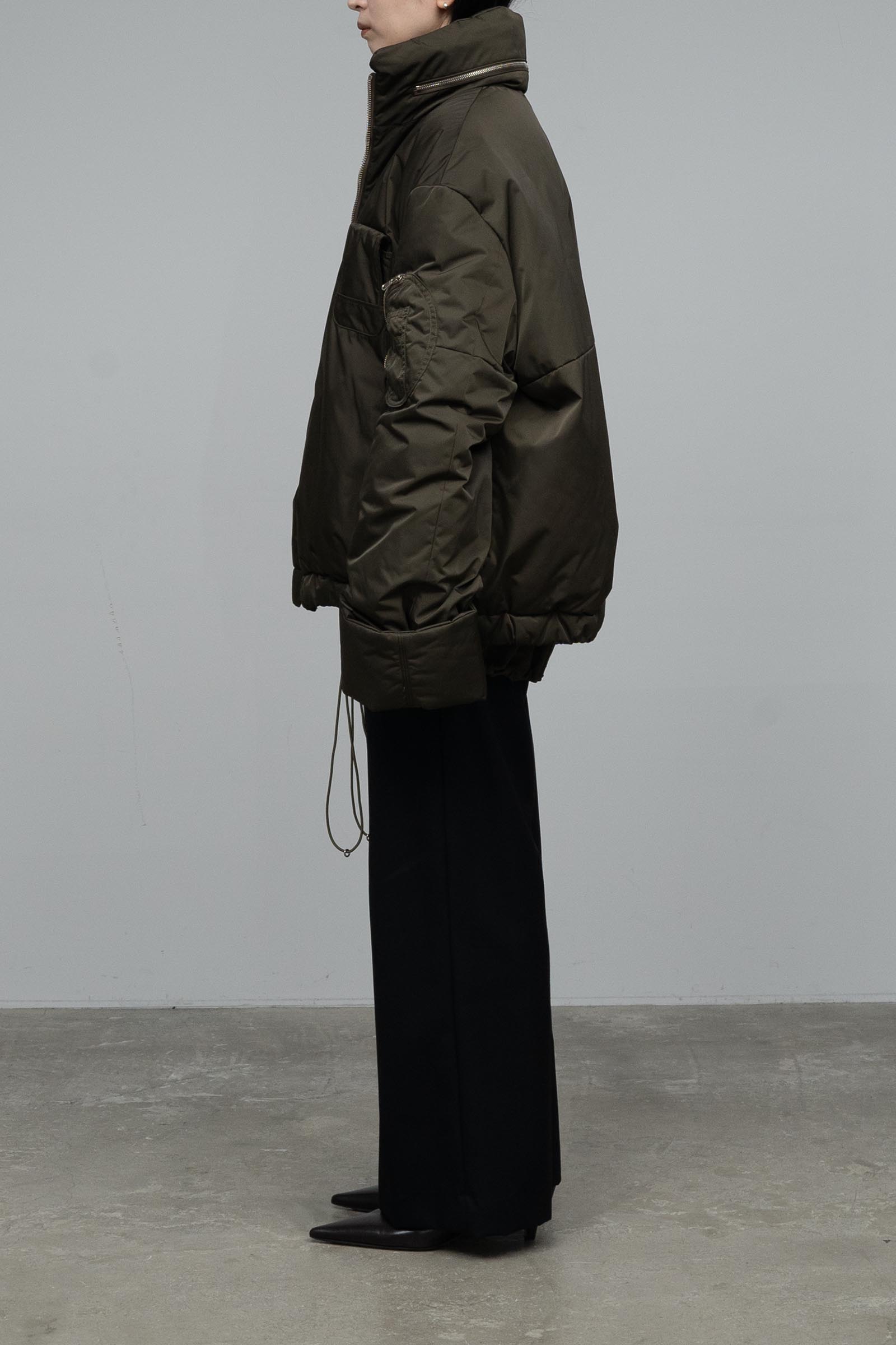 PHOTOCOPIEU Padded Flight Jacket ブラック PHOTOCOPIEU Padded Flight Jacket ブラック PHOTOCOPIEU Padded