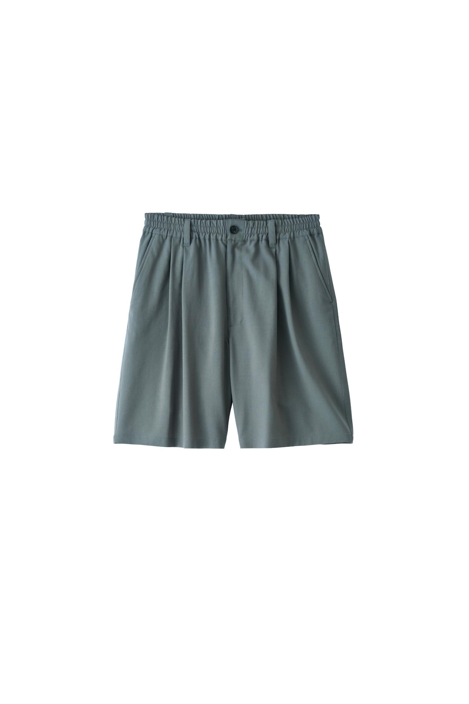 YOKE / Wool Washer Tropical 2Pleated Easy Shorts – carol ONLINE STORE
