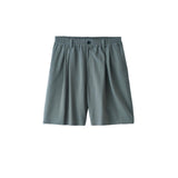YOKE / Wool Washer Tropical 2Pleated Easy Shorts